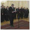 Part 4 - Reception of representatives of churches in Slovakia Bratislava Presidential Palace 5 January 2009 [new window]